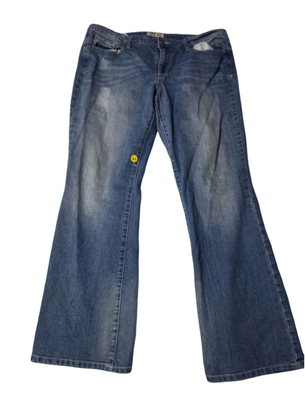 Women's Lei Felicia Boot Cut Jeans Size 17 Blue